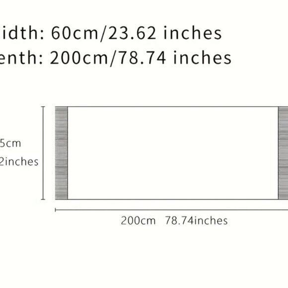 Luxurious Pink & Grey Plaid Oversized Scarf | Soft Blanket Shawl Wrap (200x65cm) - Picture 3 of 3